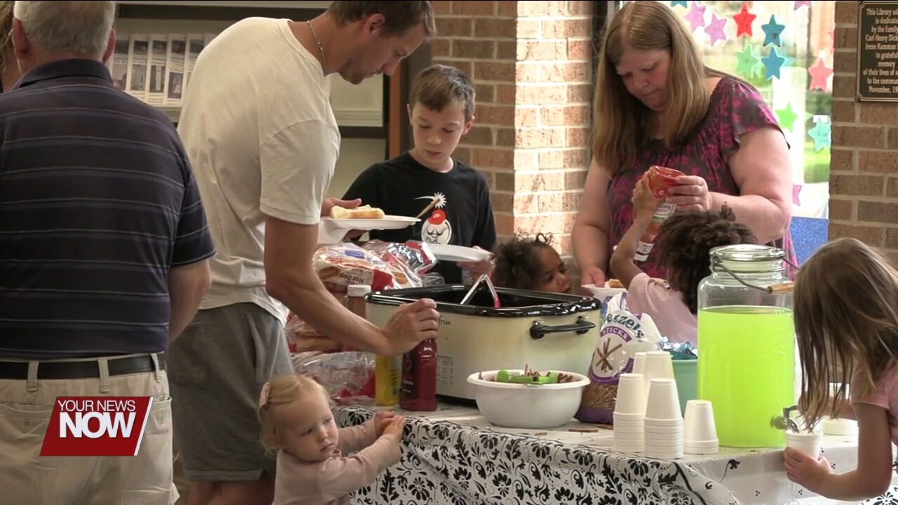 New Bremen Library gets kids hyped for books by throwing a summer reading kickoff party